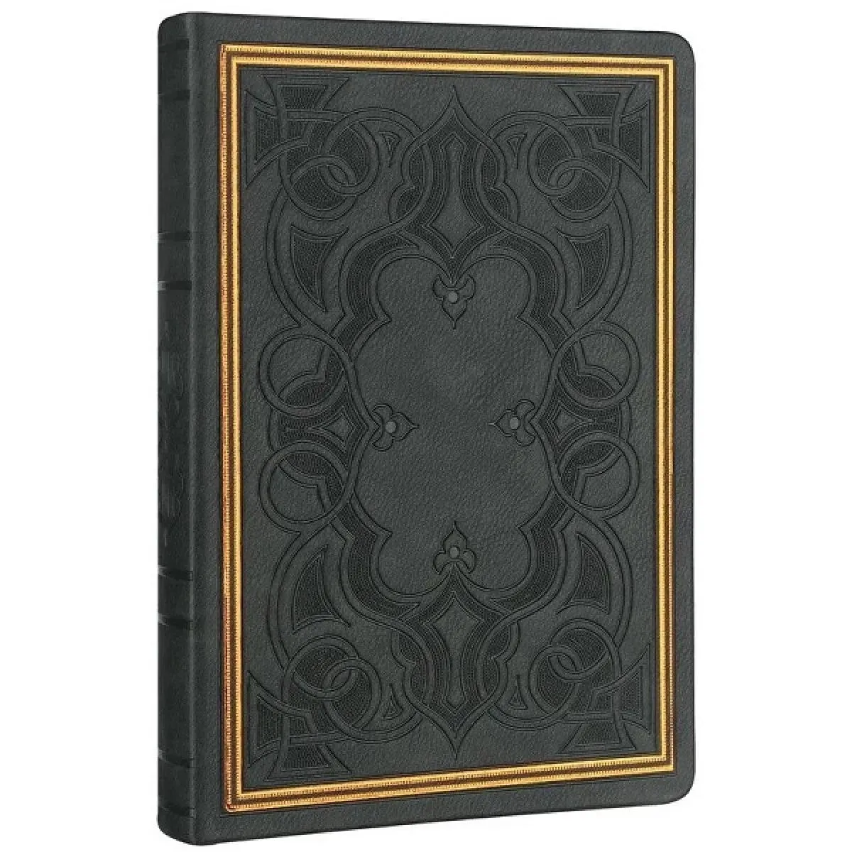 VICTORIA'S JOURNALS notes A5 na linije OLD BOOK - SIVI 