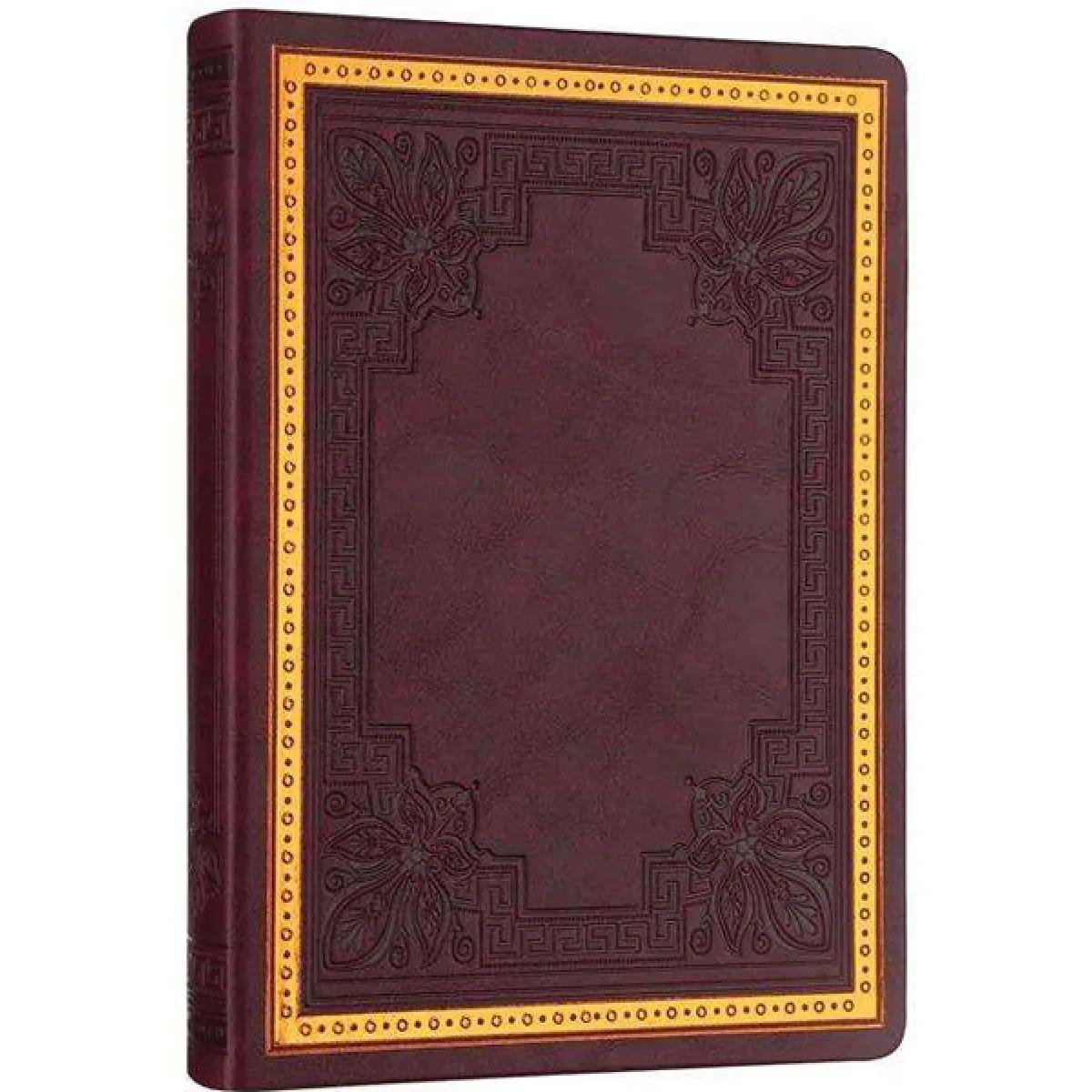 VICTORIA'S JOURNALS notes A5 na linije OLD BOOK - BRAON 