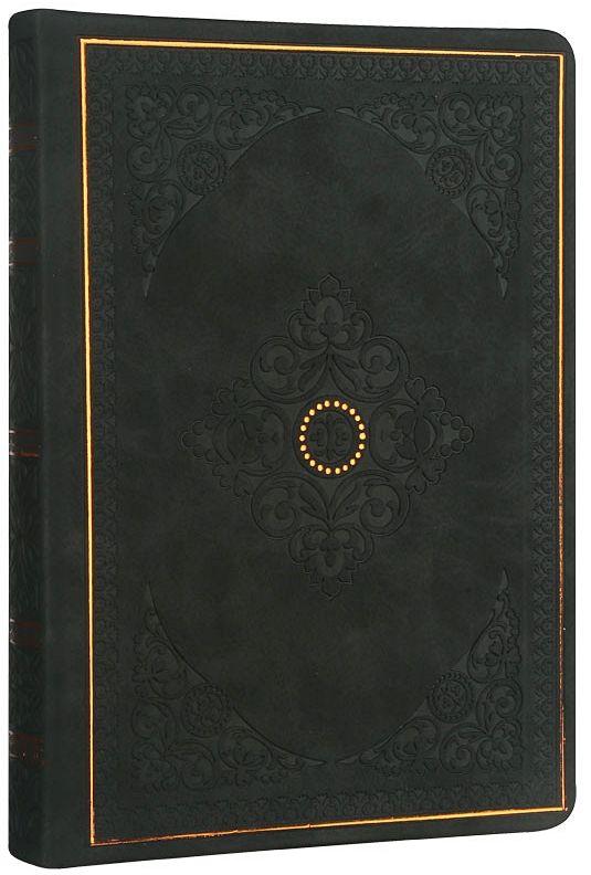 VICTORIA'S JOURNALS notes A5 na linije OLD BOOK - CRNI 