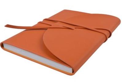 VICTORIA'S JOURNALS notes A5 na linije NARANDŽASTI 