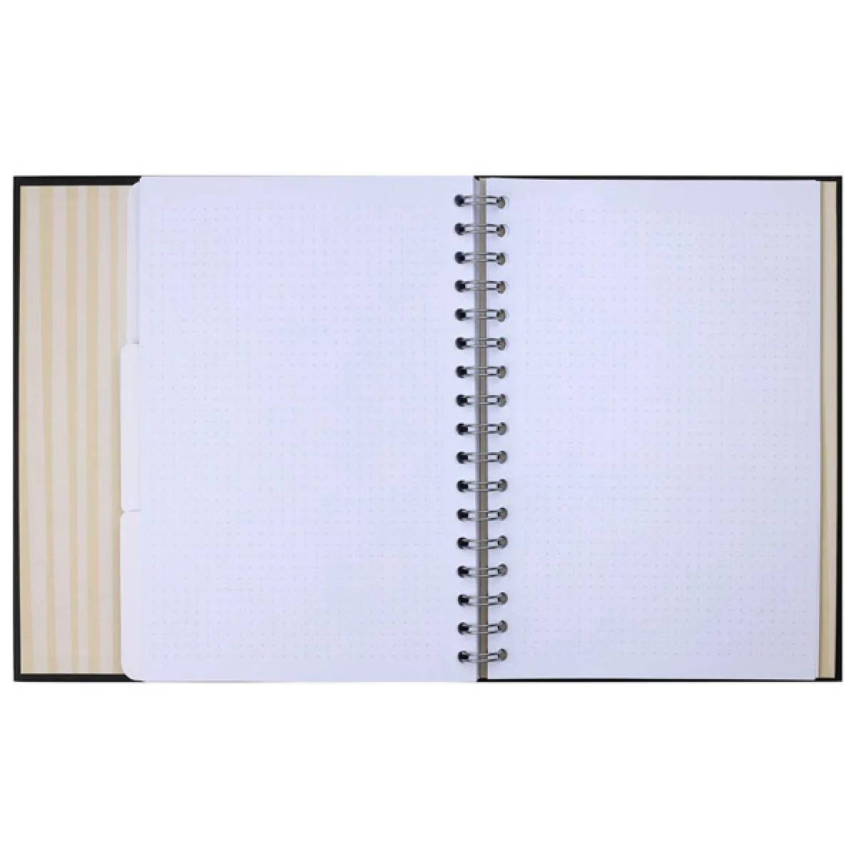 VICTORIA'S JOURNALS notes na tačkice 17x23 - PLAVO CVEĆE 