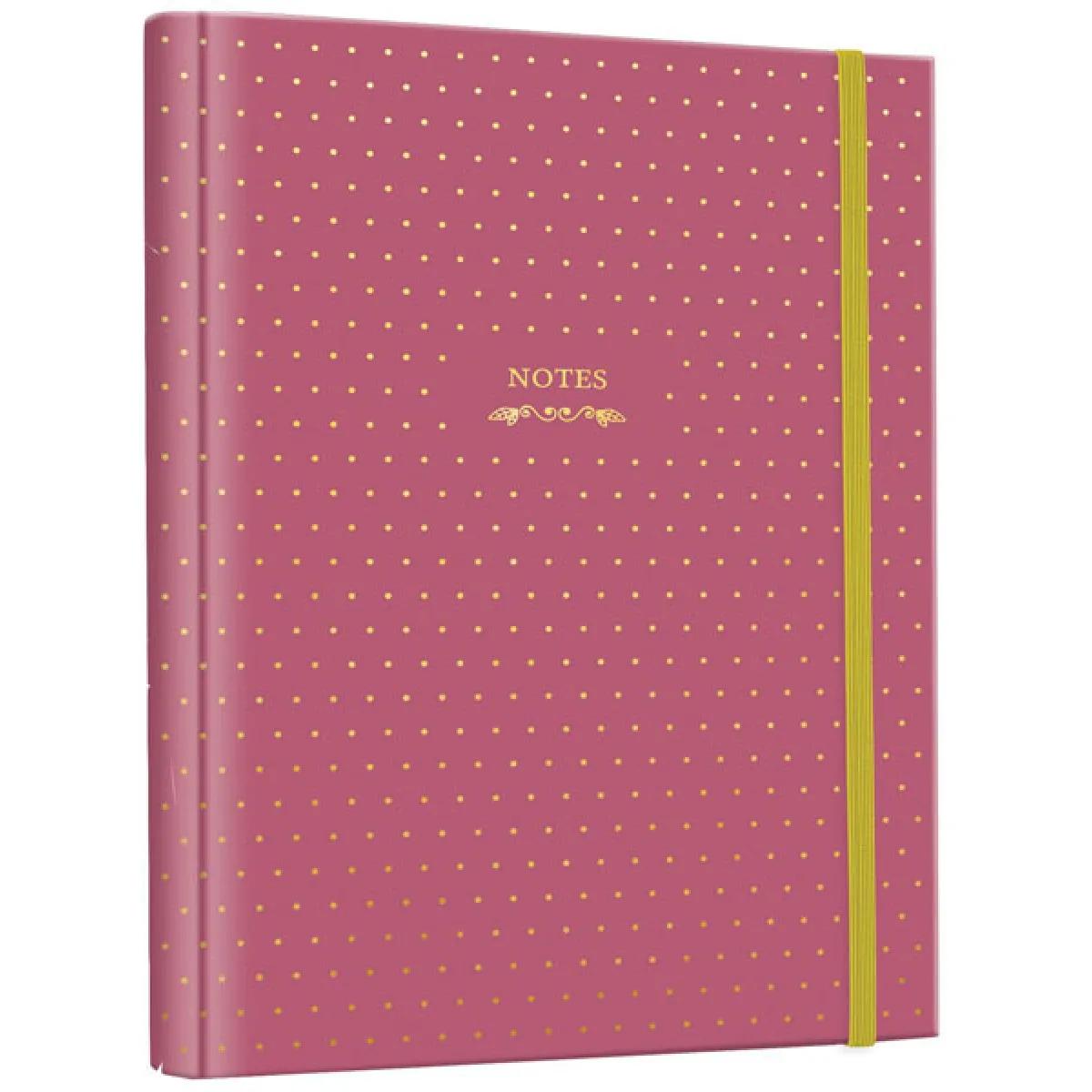 VICTORIA'S JOURNALS notes na linije 17x23 - BORDO 