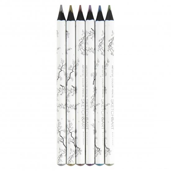 Drvene bojice SKETCH&ART GRAPHICS 4mm, 6 kom 