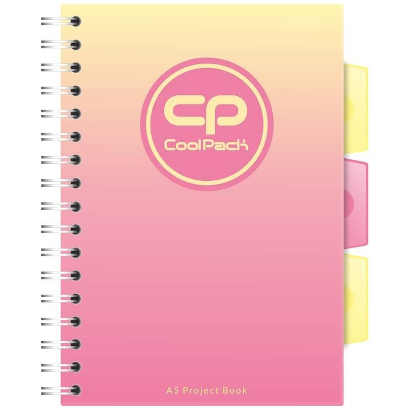 Notes sa spiralom A5 GRADIENT PEACH 