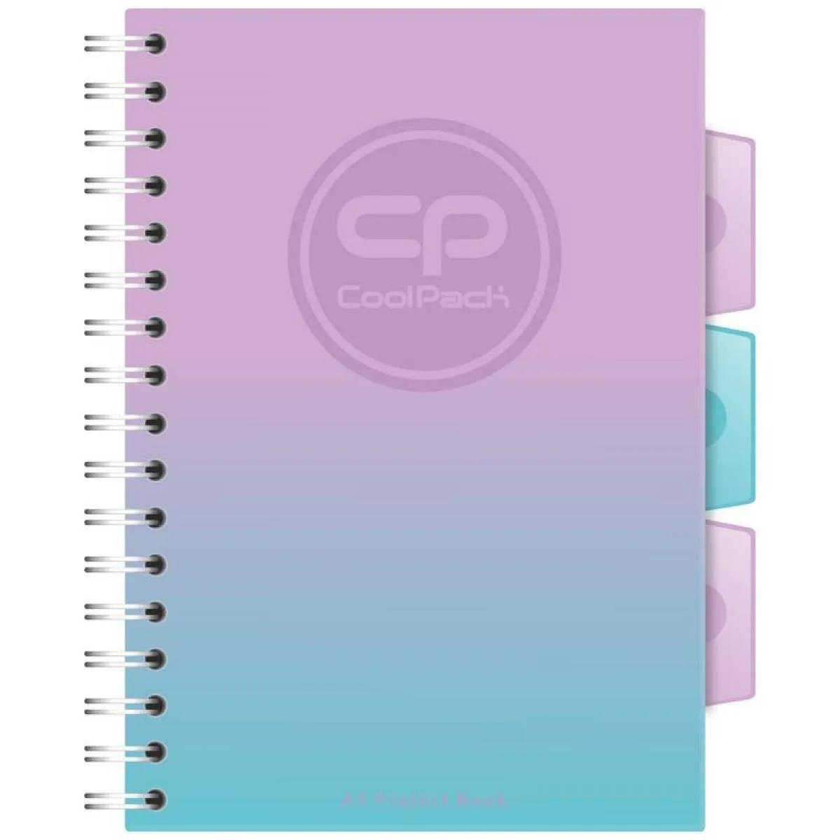 Notes sa spiralom A5 GRADIENT BLUEBERRY 