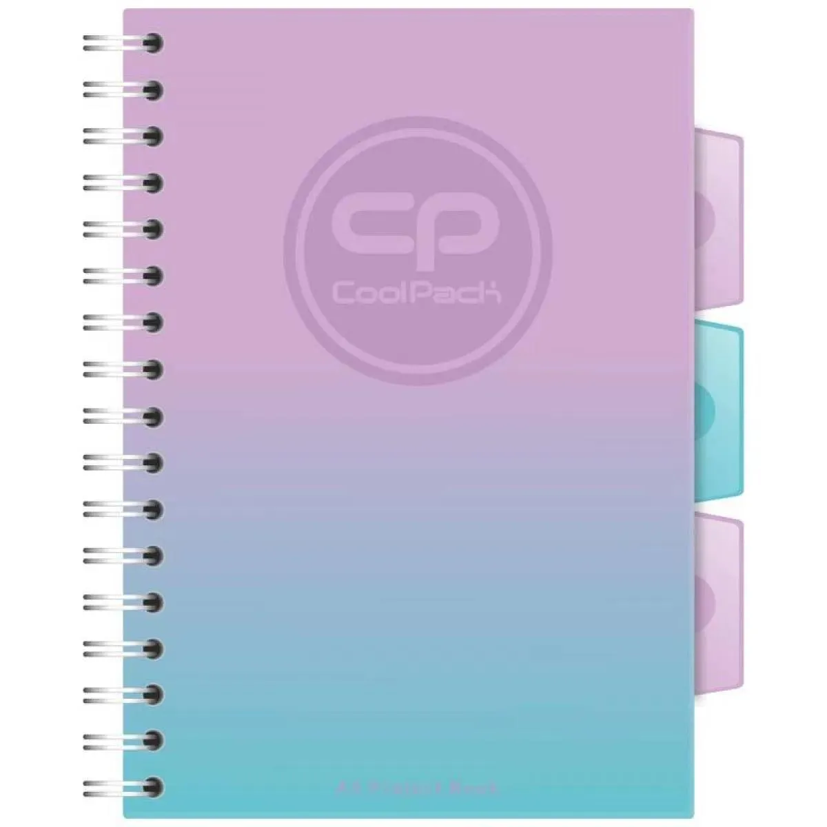 Notes sa spiralom A5 GRADIENT BLUEBERRY 