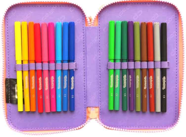 Trodelna pernica COOLPACK GRADIENT BERRY 