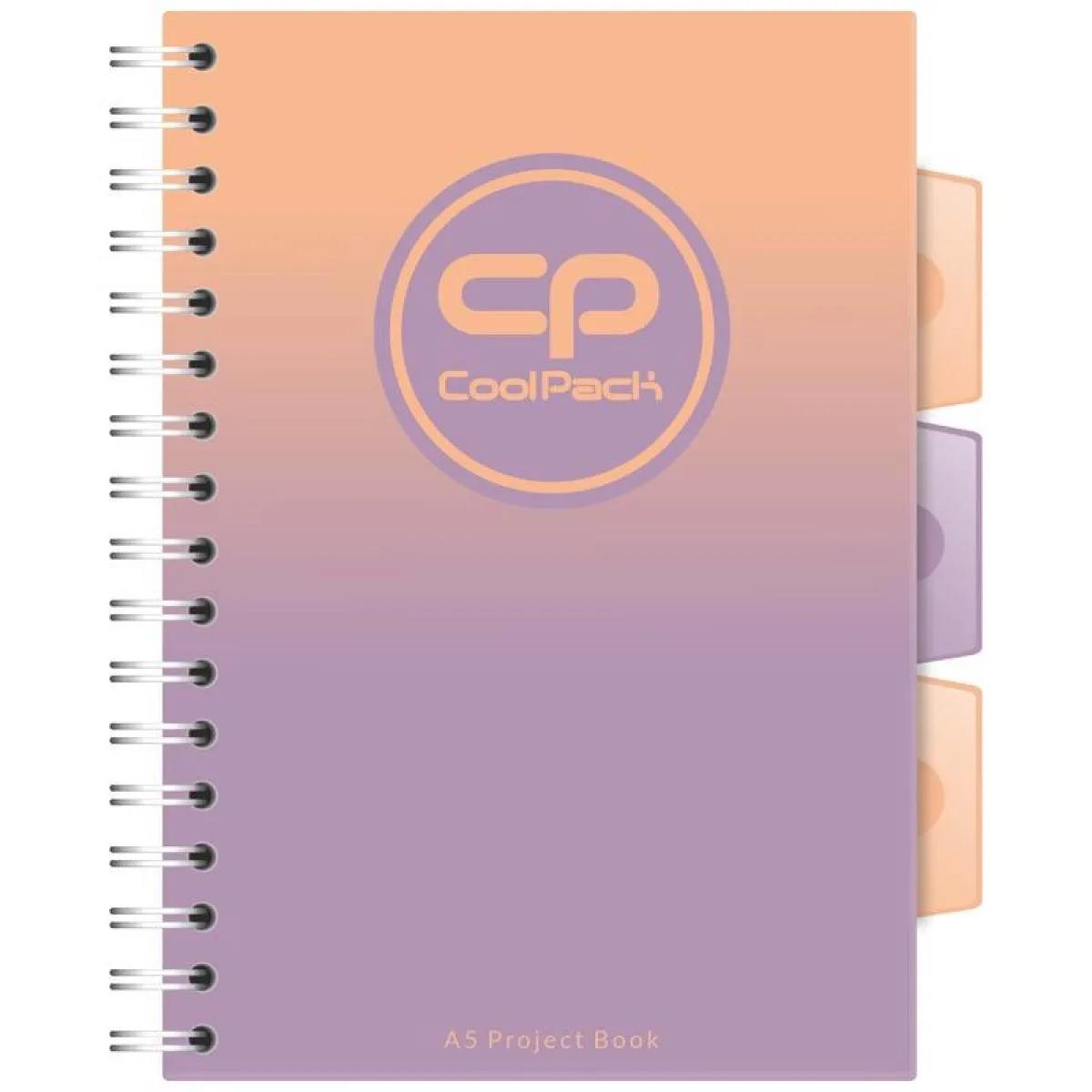 Notes sa spiralom A5 GRADIENT BERRY 