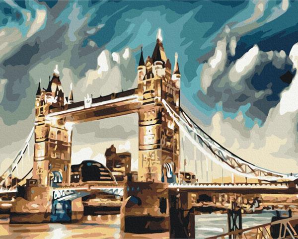 Kreativni set OBOJ PO BROJEVIMA - LONDON 