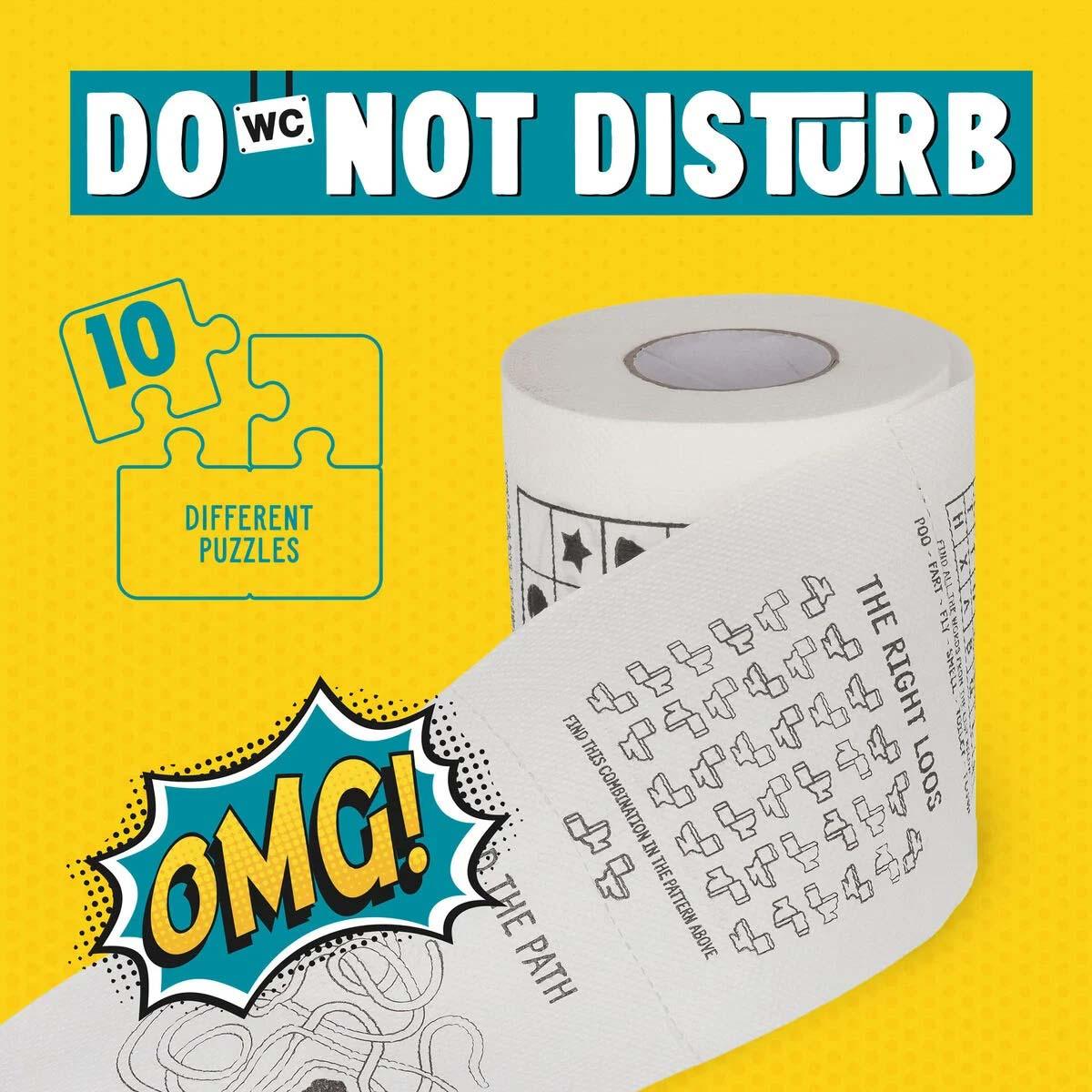 Dekorativni toalet papir DO NOT DISTURB - PUZZLE 