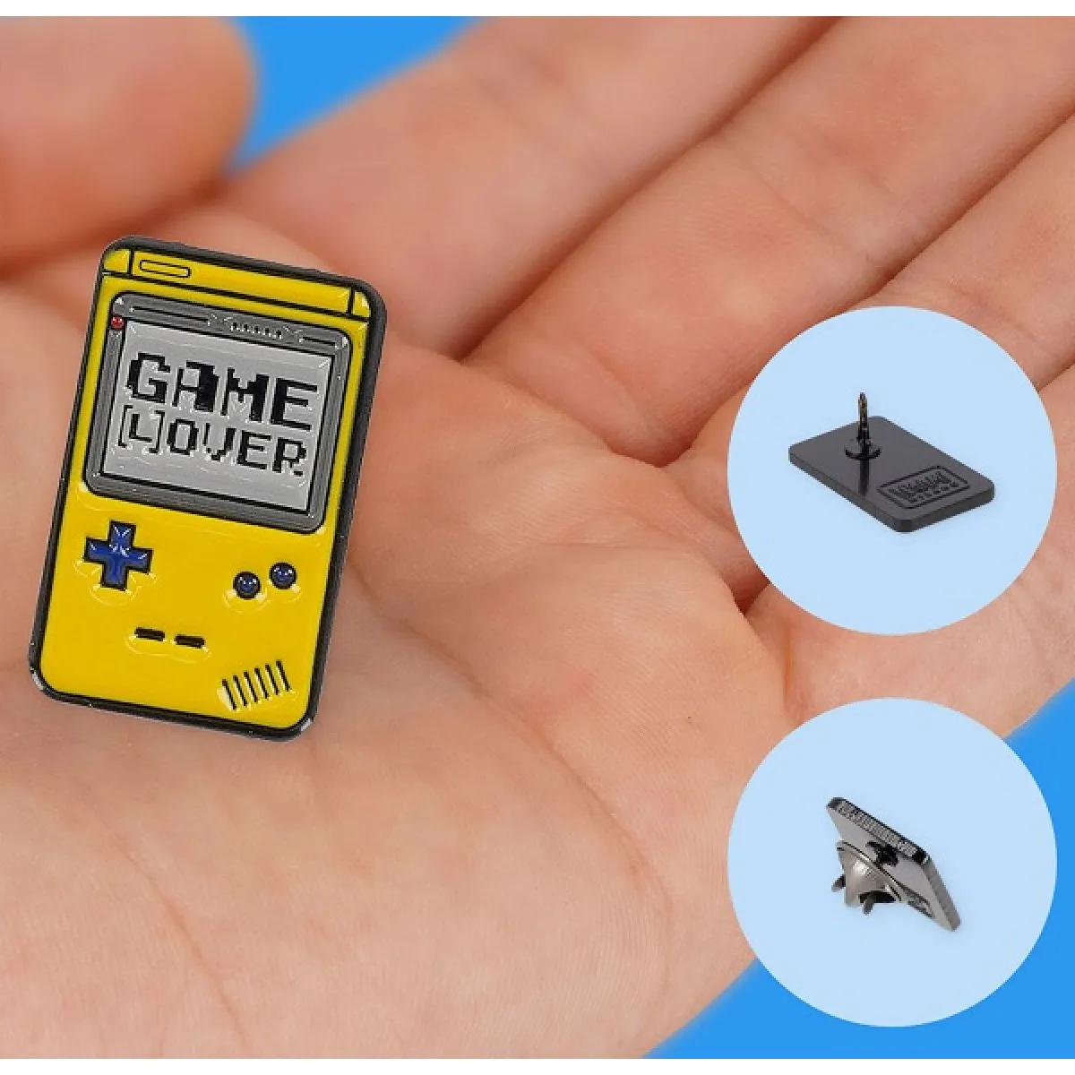 Metalna značka - bedž GAME LOVER Pin Your Style! 