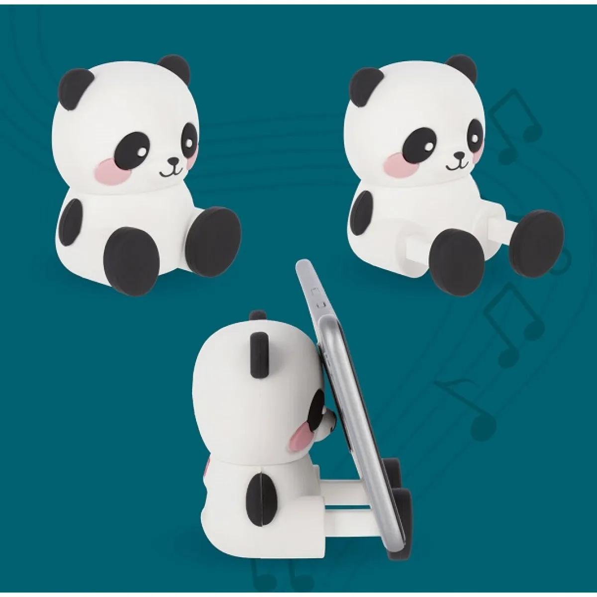 Bežični zvučnik i držač za mobilni PANDA The Sound of Cuteness 
