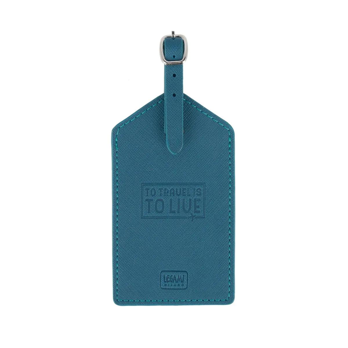 Tag za kofer PETROL BLUE 