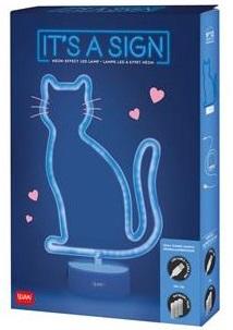 Neonska LED lampa IT'S A SIGN - KITTY 