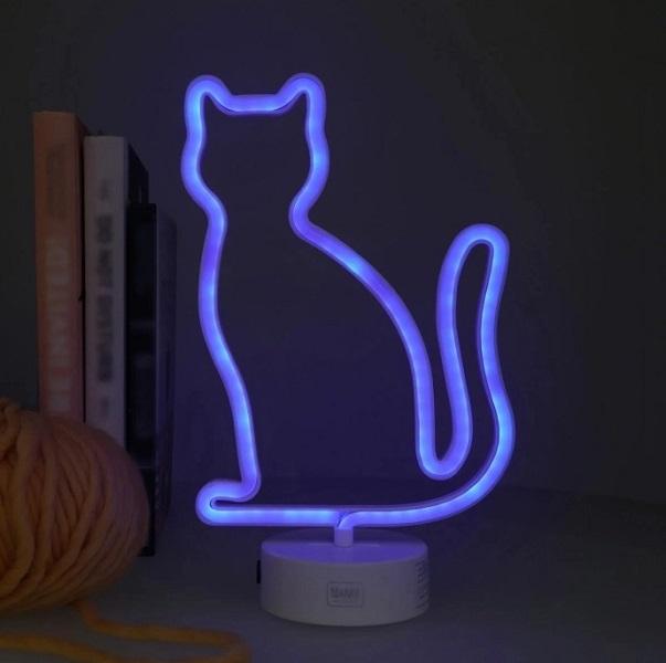 Neonska LED lampa IT'S A SIGN - KITTY 