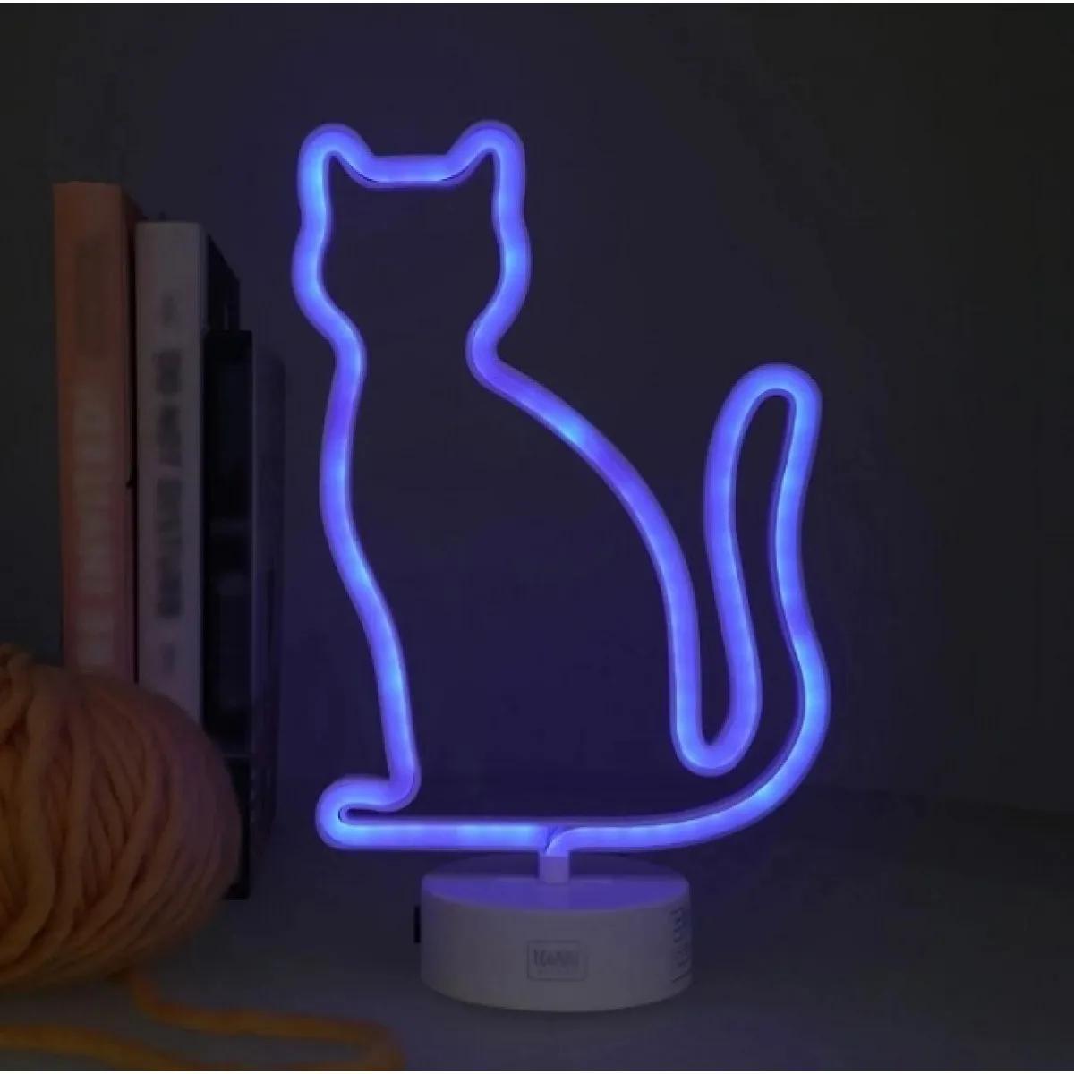 Neonska LED lampa IT'S A SIGN - KITTY 