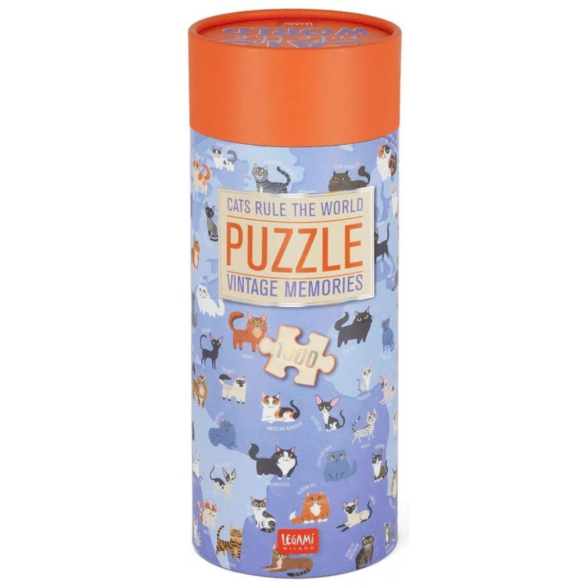 Puzzle CATS RULE THE WORLD -1000 kom 