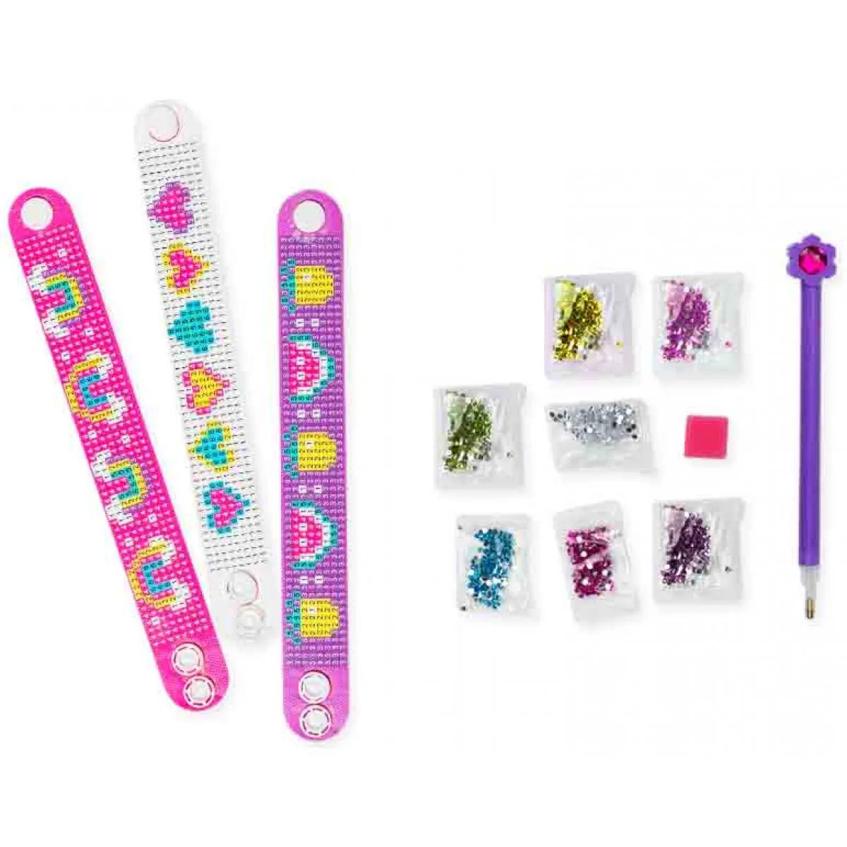 Set CURIOUS CRAFT CRYSTAL CREATIONS: SHINE BRIGHT BRACELETS 