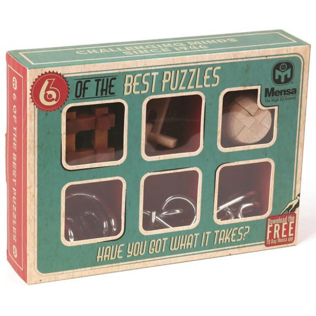 Mozgalice MENSA SET OF 6 BEST PUZZLES 