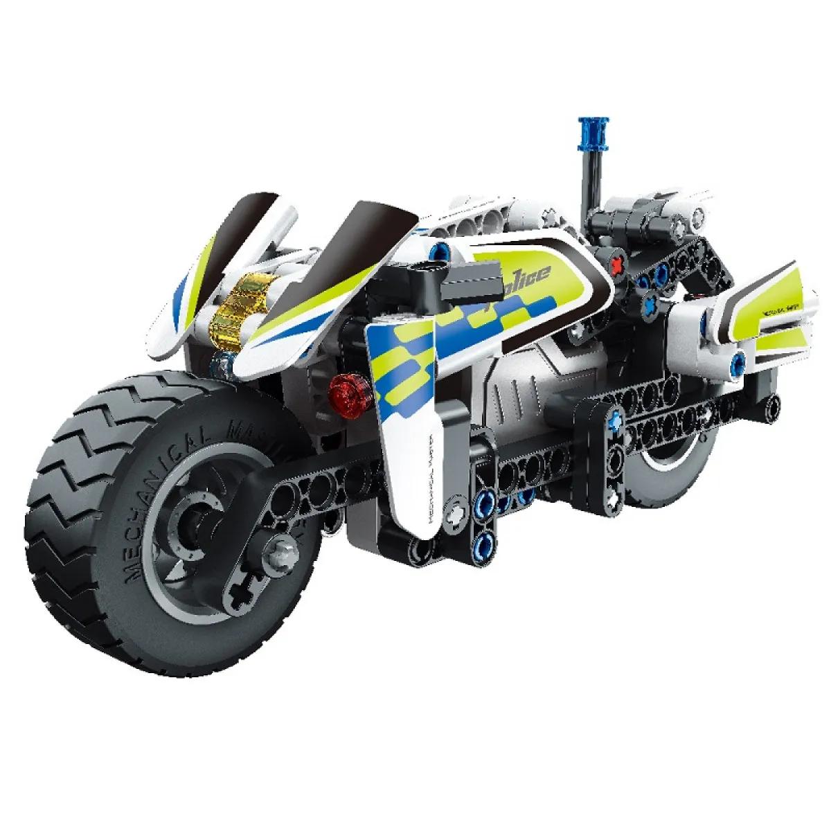 Maketa PULL BACK POLICE MOTORBIKE 