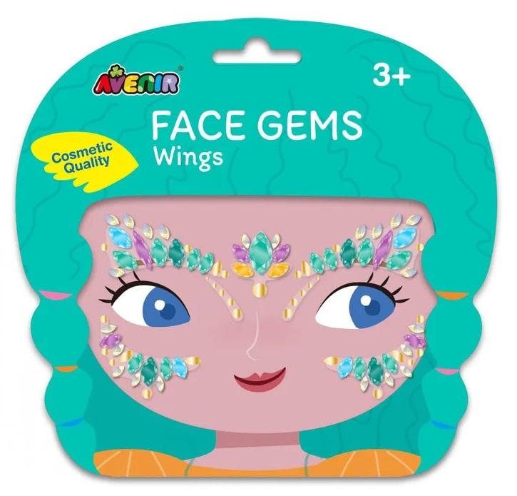 Kreativni set FACE GEMS-WINGS 