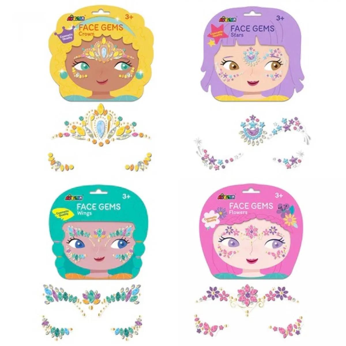 Kreativni set FACE GEMS-CROWN 