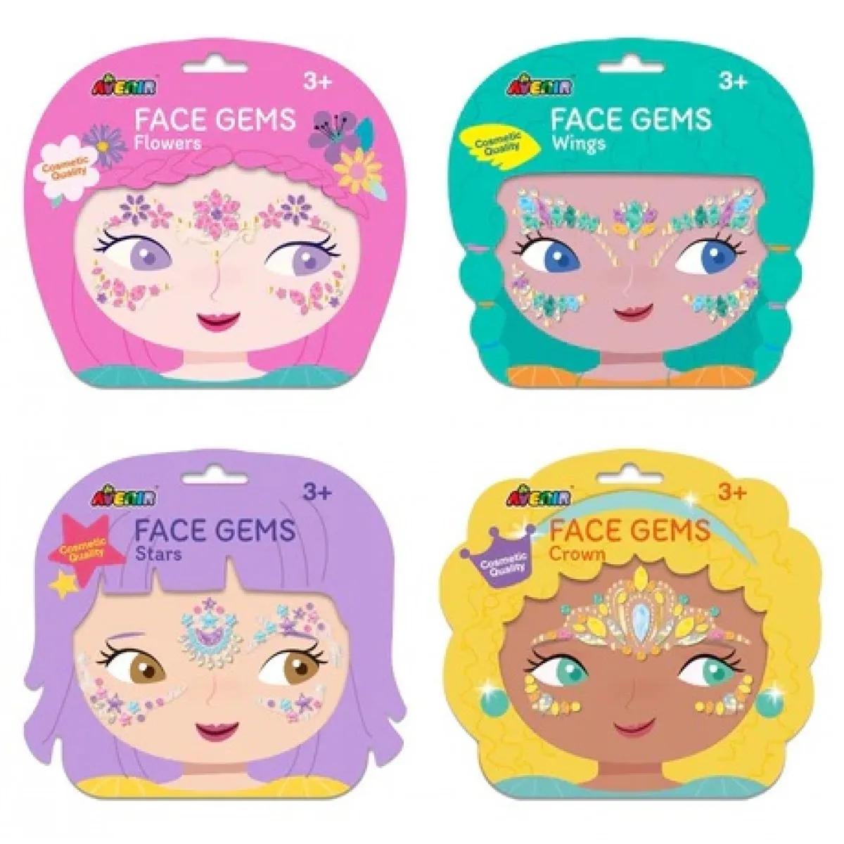Kreativni set FACE GEMS-CROWN 