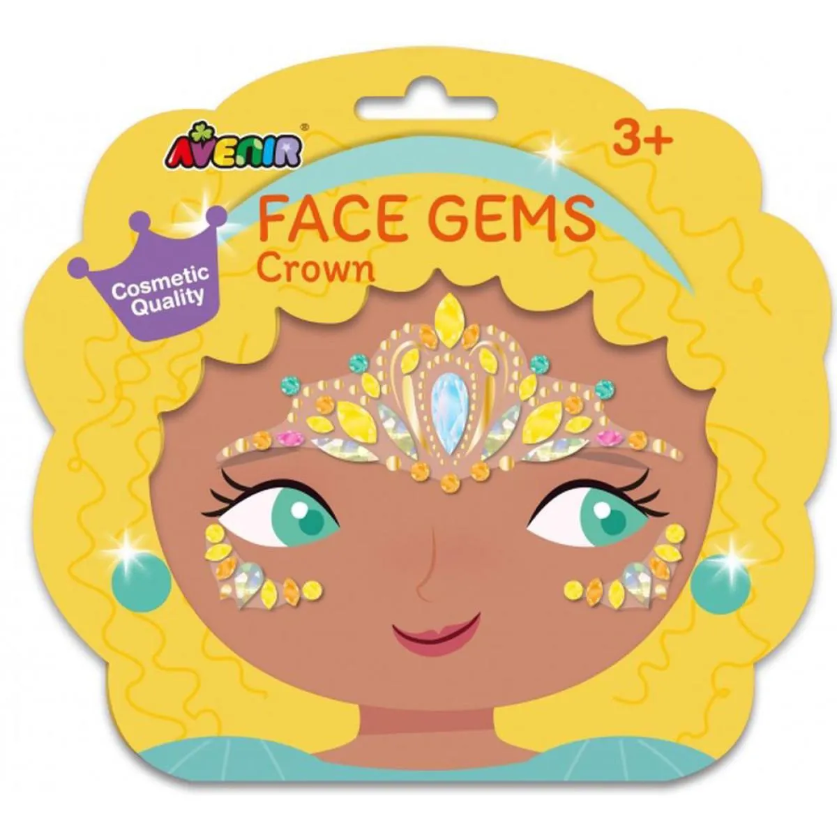 Kreativni set FACE GEMS-CROWN 