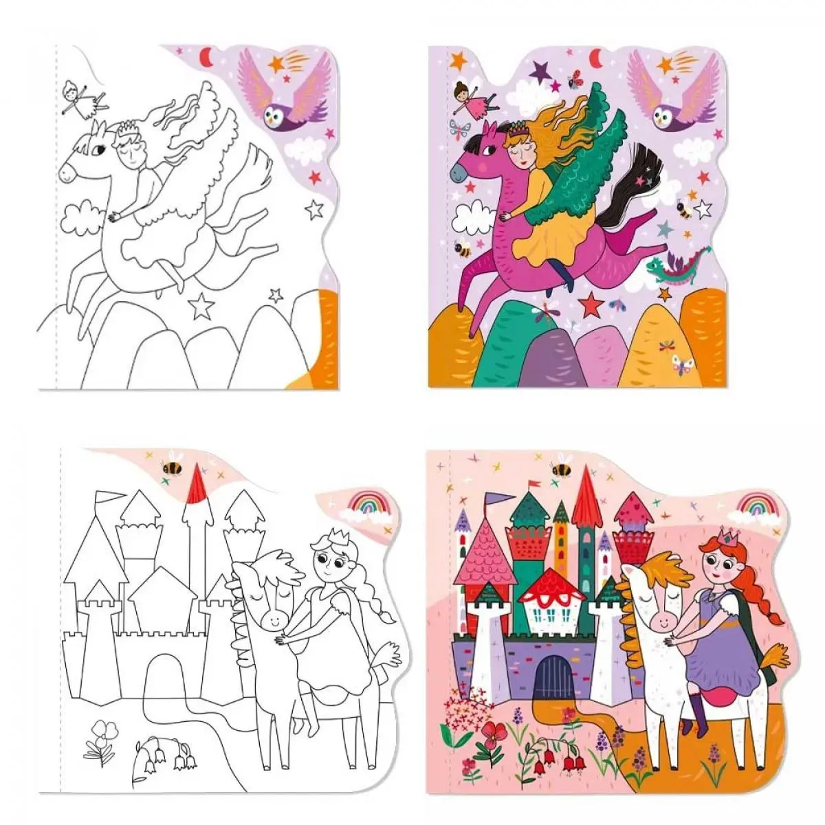 Set za crtanje MAGIC WATER PAINTING - PRINCESSES 