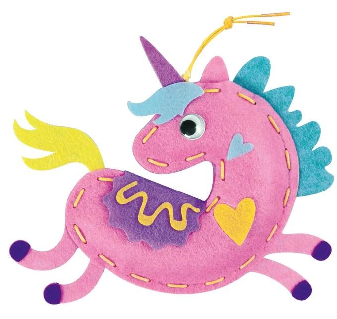 Kreativni set LACING MY FIRST CHARM-UNICORN 