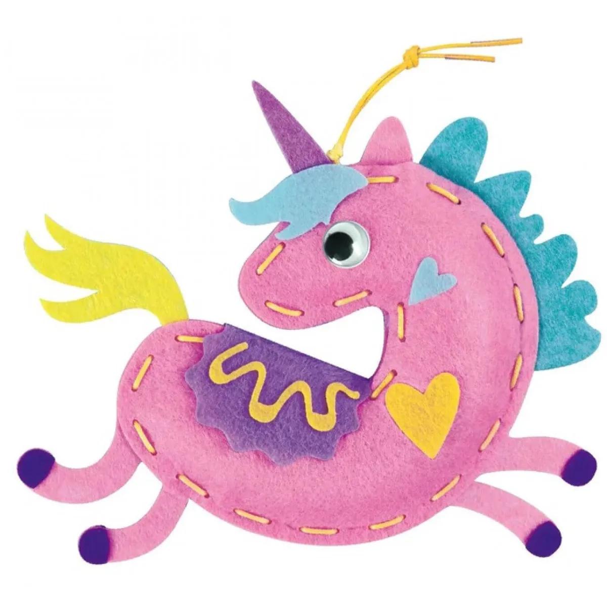 Kreativni set LACING MY FIRST CHARM-UNICORN 