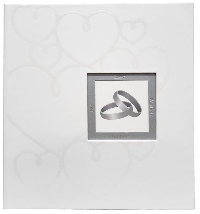 Album za fotografije 13X18/200 WEDDING HEARTS - BELI 