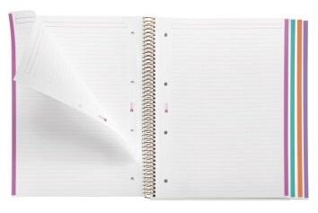 MIQUELRIUS notes A4 na linije MALLORCA LILA 