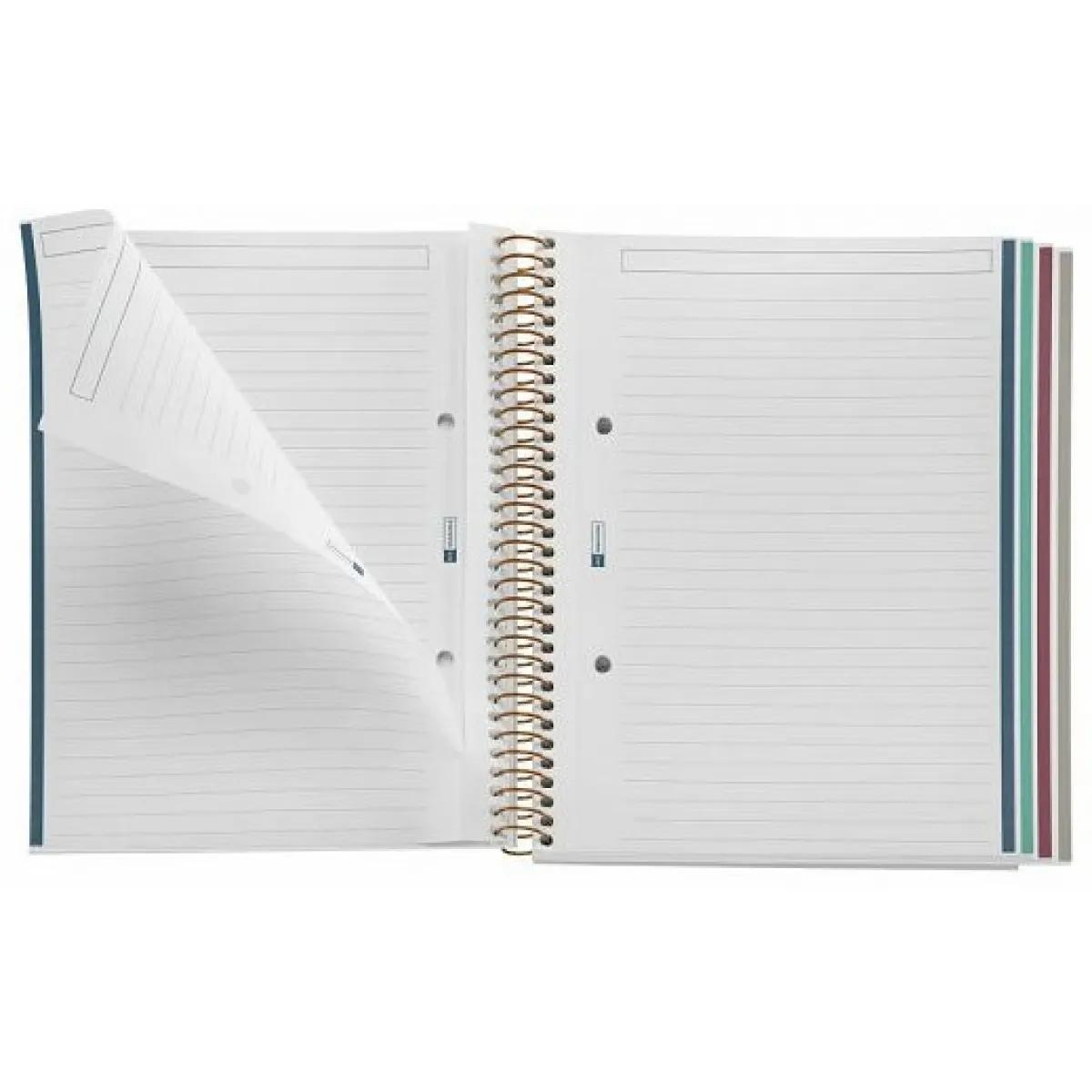 MIQUELRIUS notes A5 na linije MIDNIGHT 