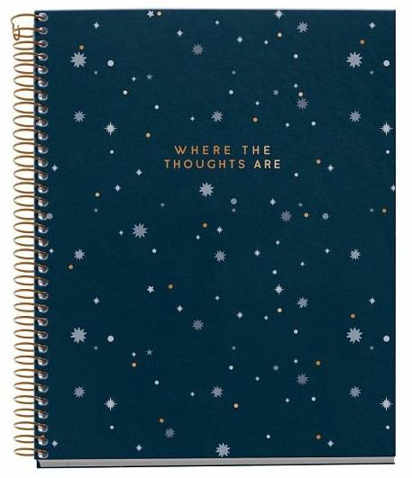 MIQUELRIUS notes A5 na linije MIDNIGHT 