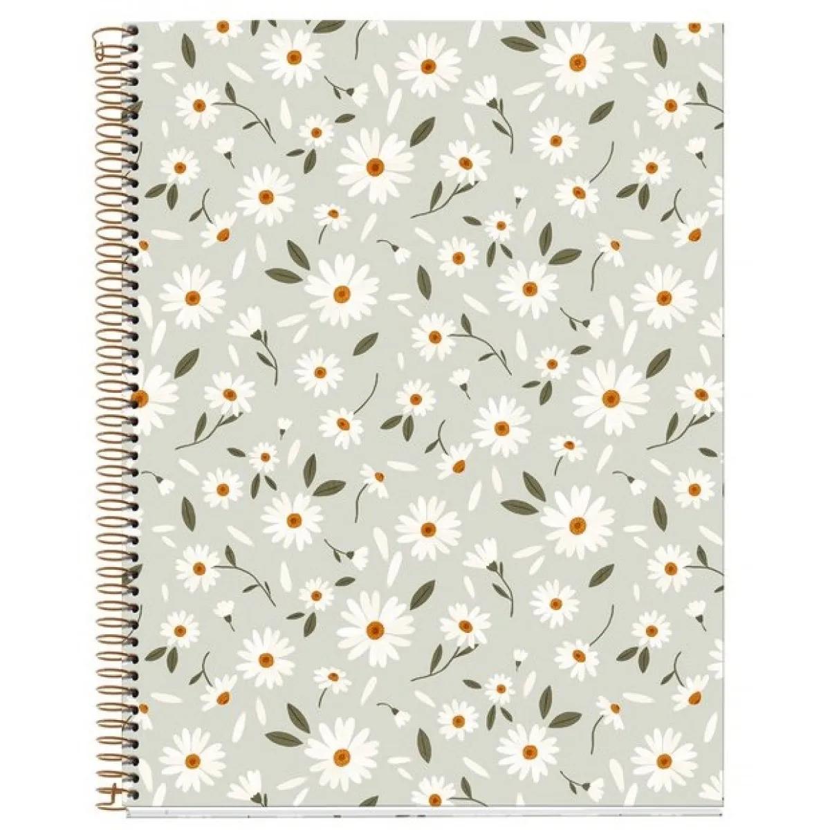 MIQUELRIUS notes A4 na kvadrate FLOWERS 