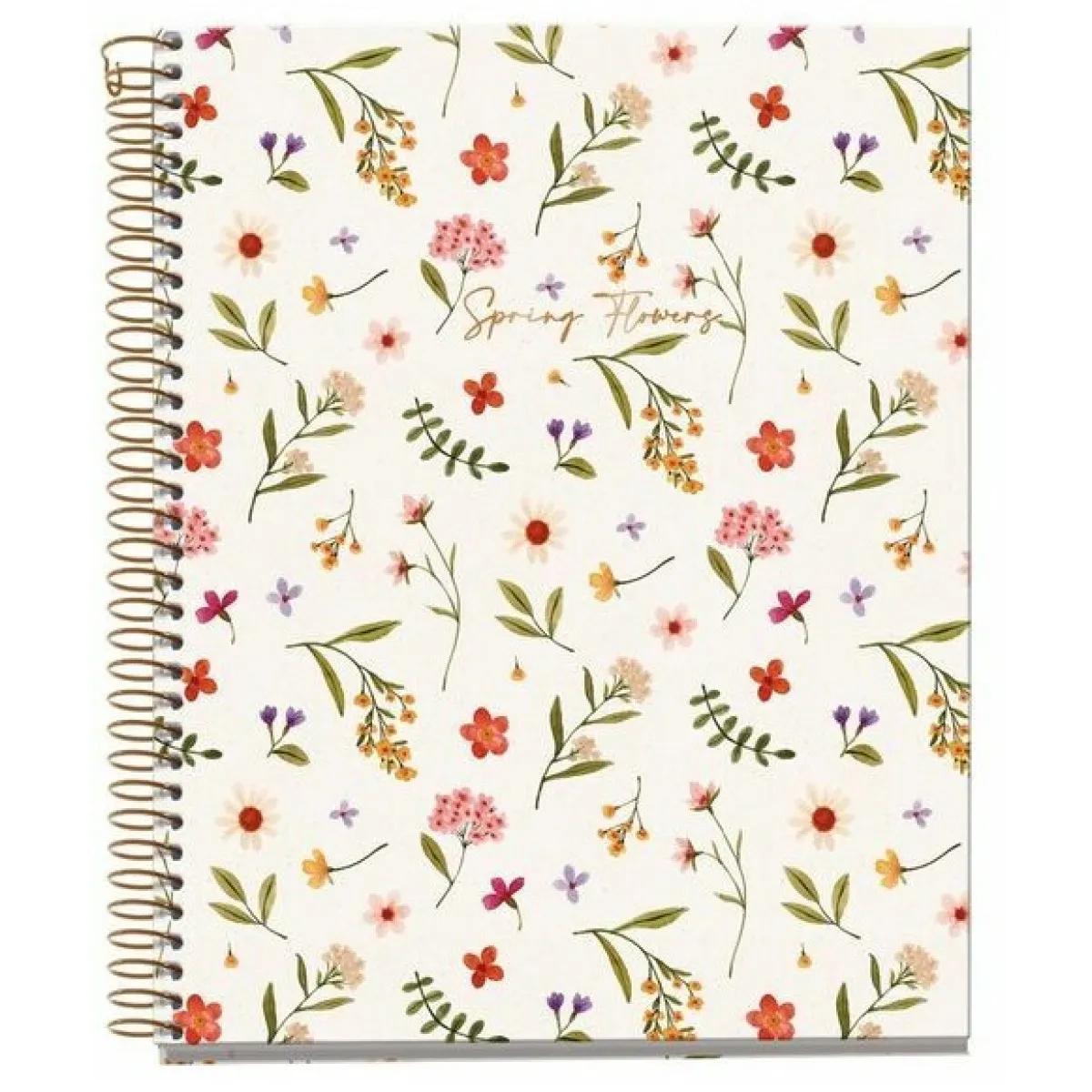 MIQUELRIUS notes A5 na kvadrate FLOWERS 