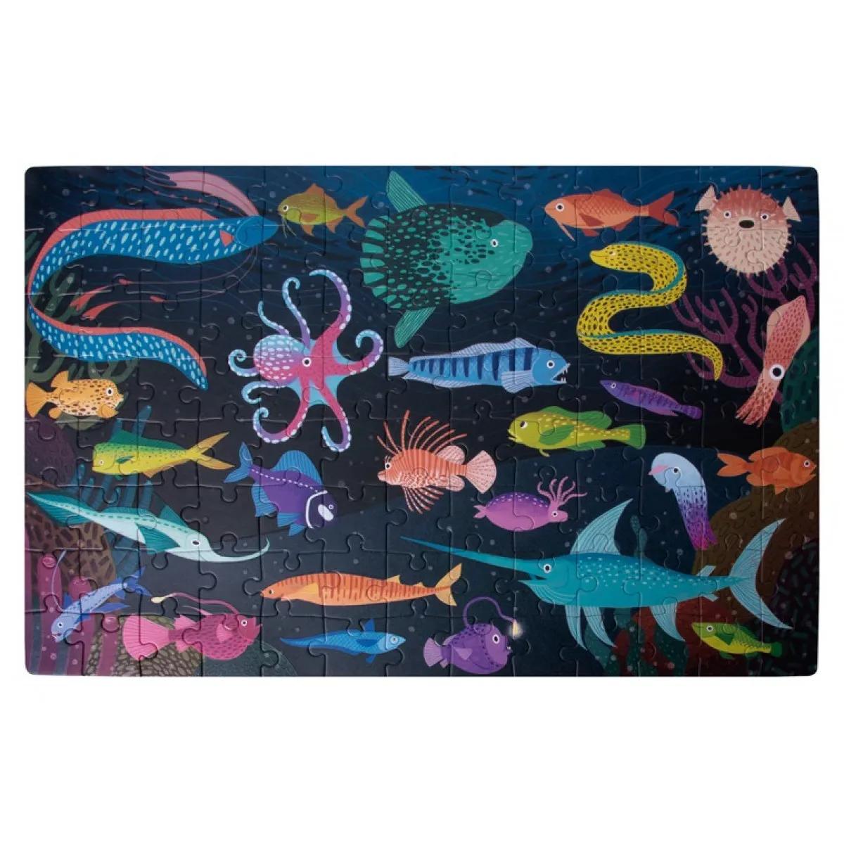 Puzzle za decu koje sijaju u mraku OKEAN 