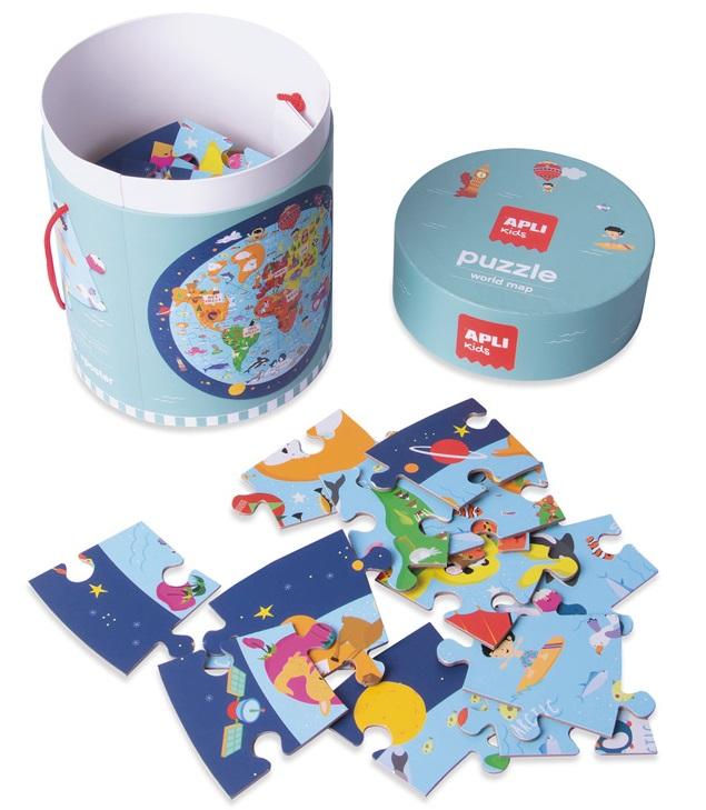 Puzzle za decu WORLDMAP 