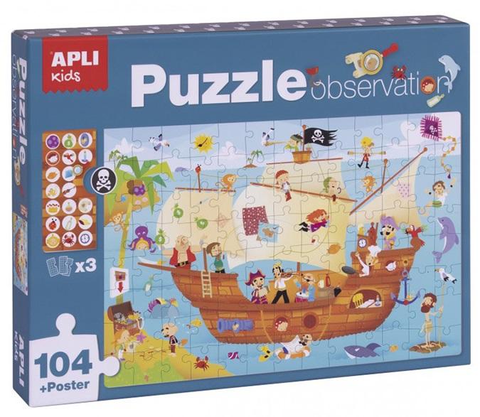 Puzzle za decu PIRATSKI BROD 