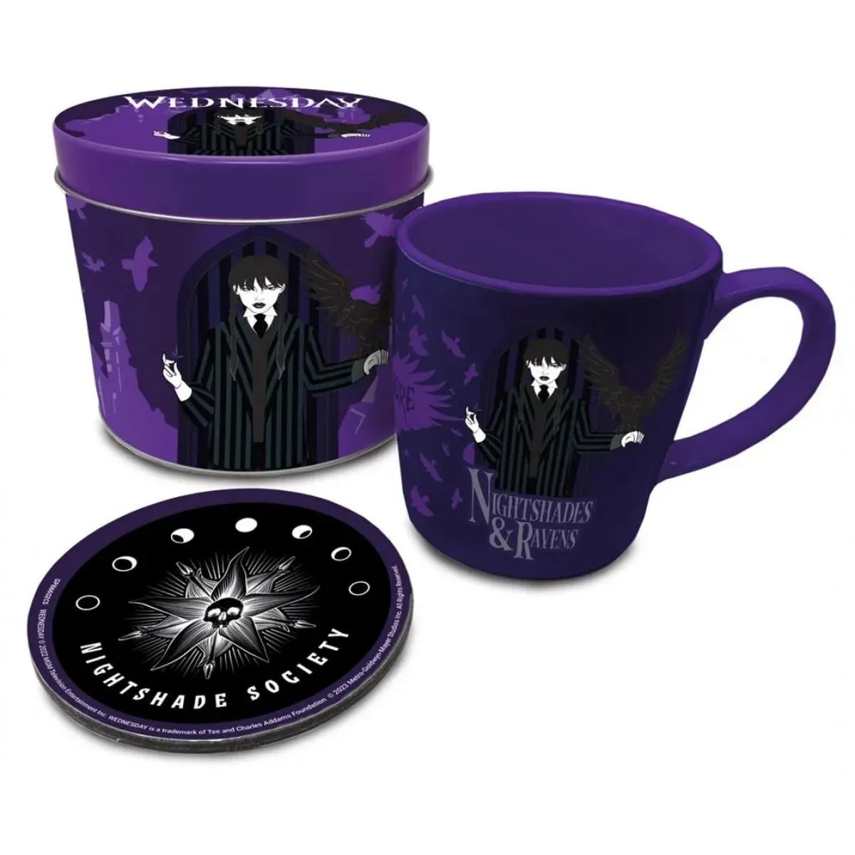 Poklon set WEDNESDAY (NIGHTSHADES & RAVENS) 