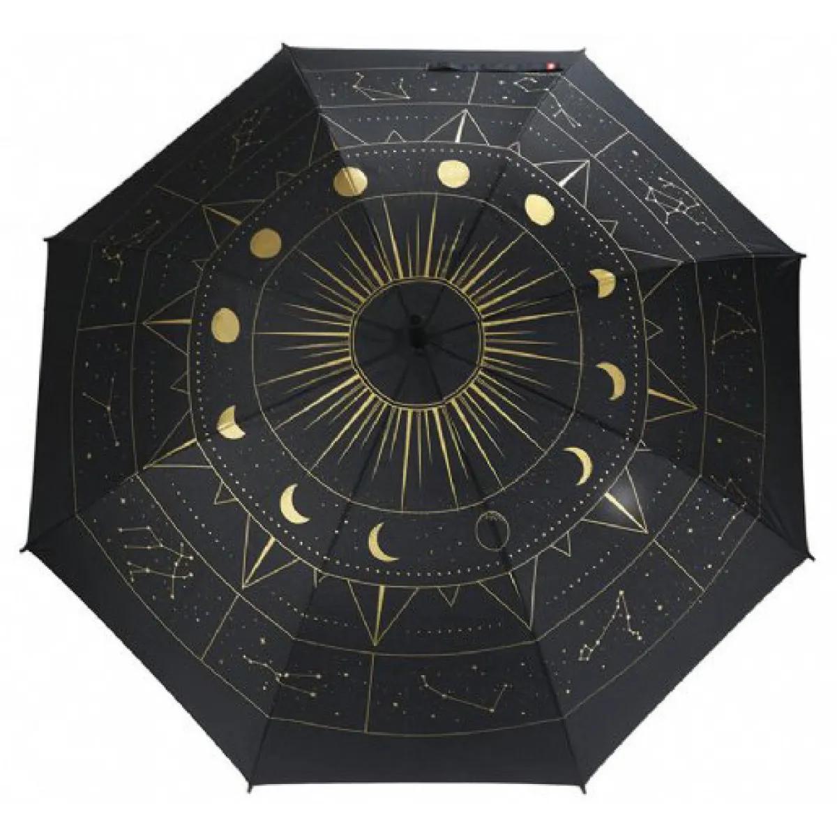 Kišobran ASTRAL CRNO-ZLATNI 