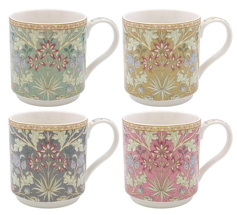 Set četiri šolje HYACINTH - WILLIAM MORRIS 