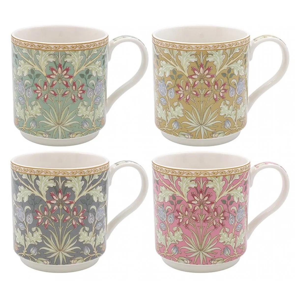 Set četiri šolje HYACINTH - WILLIAM MORRIS 