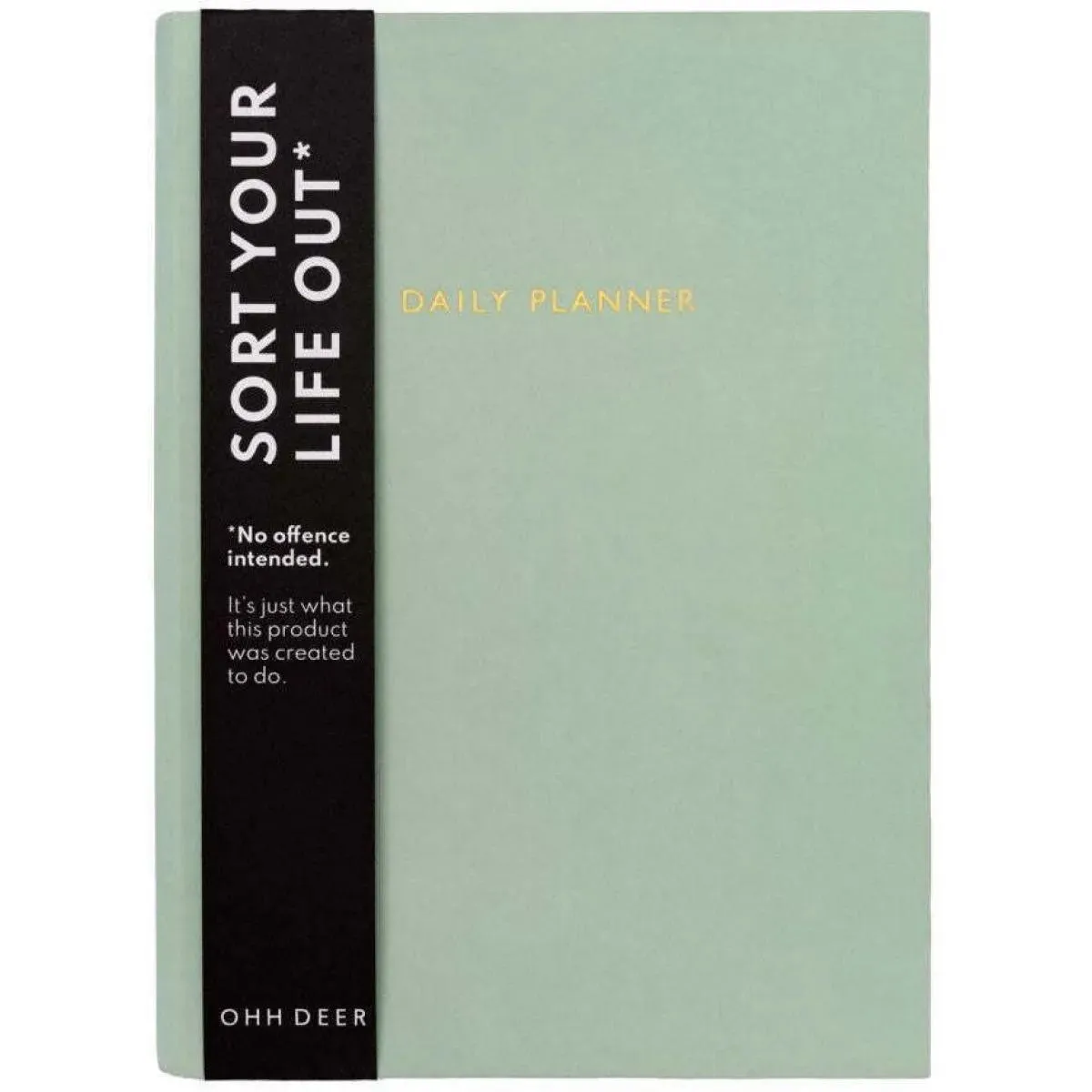 Planer A5 na linije SAGE GREEN 