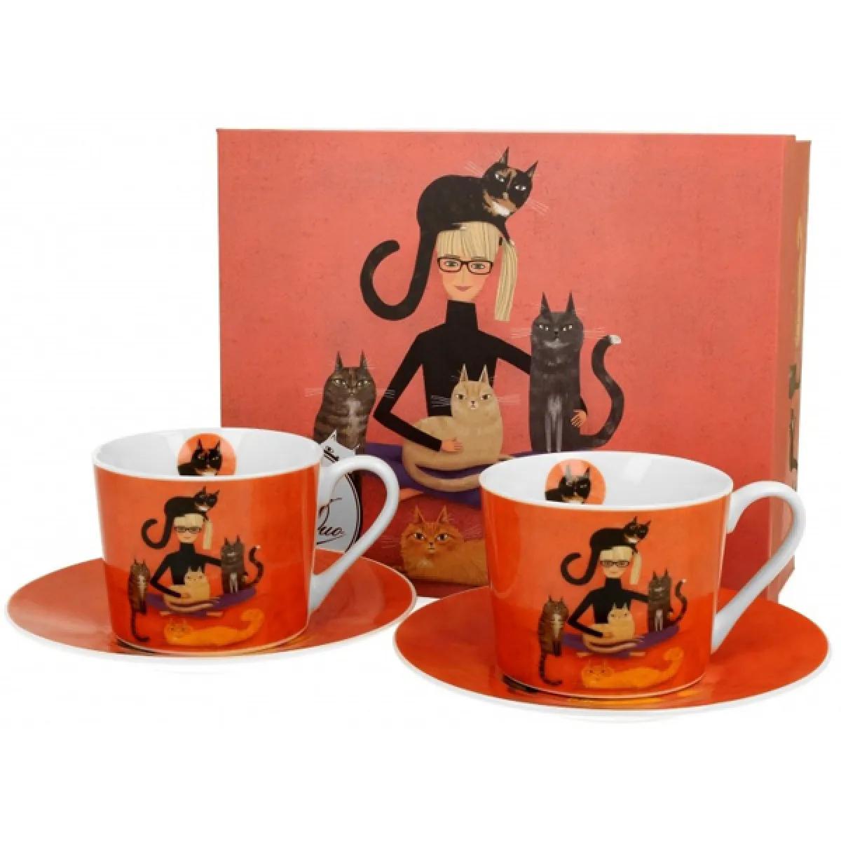 Set dve šolje CAT'S WORLD - CINDY & KITTIES 