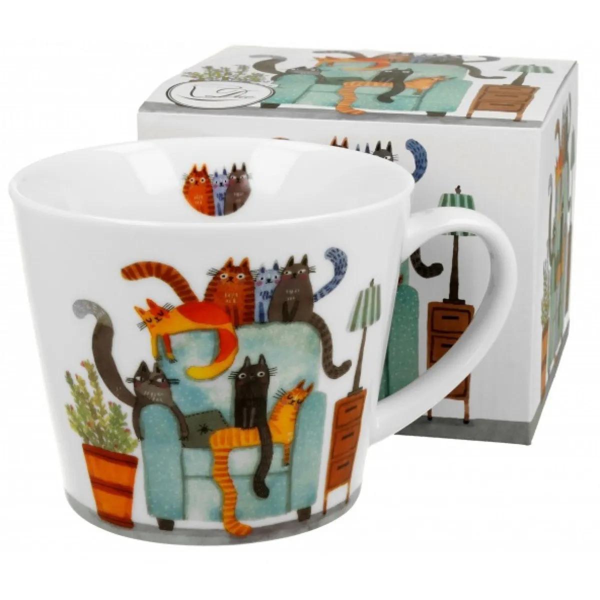 Velika šolja CAT'S WORLD - THE CHAIR 610ml 