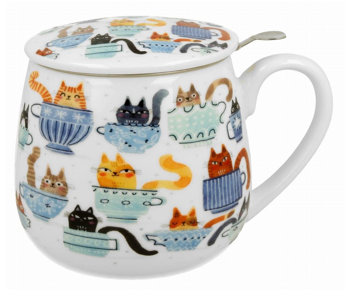 Šolja sa infuzerom CAT'S WORLD 