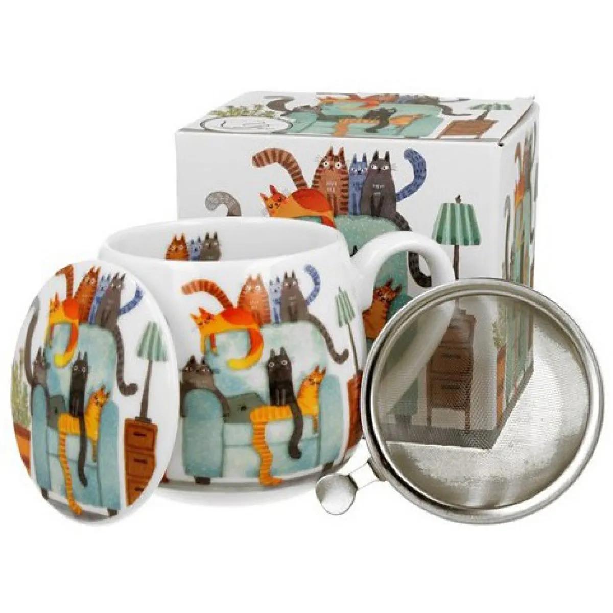 Šolja sa infuzerom CAT'S WORLD - THE CHAIR 430ml 