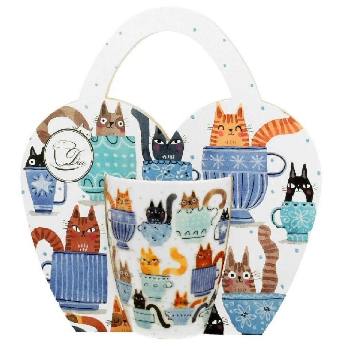 Šolja CAT'S WORLD - TEACUP CATS 350ml 